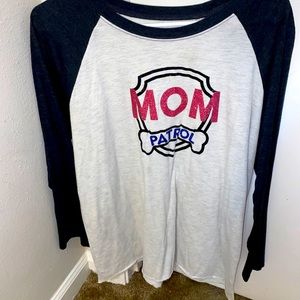 Mom Patrol Baseball Style Shirt!
